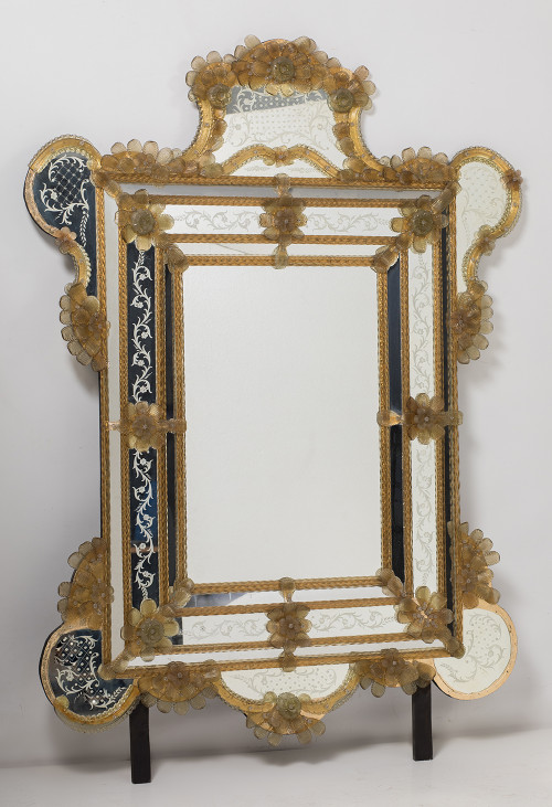 Espejo de Cristal de murano