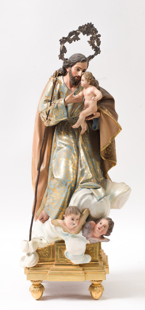 ESCUELA VALENCIANA  S.XIX, "San José" 