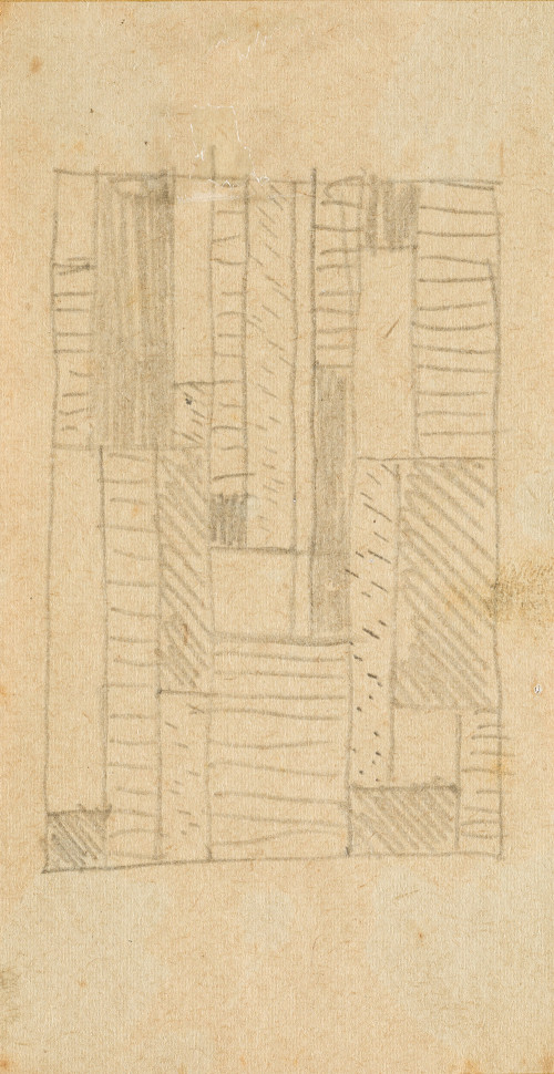 JOAQUIN TORRES GARCIA, "Constructivo abstracto", c.1935, Lá