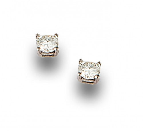PENDIENTES ORO DIAMANTES 0.30CTS ESTIMADO