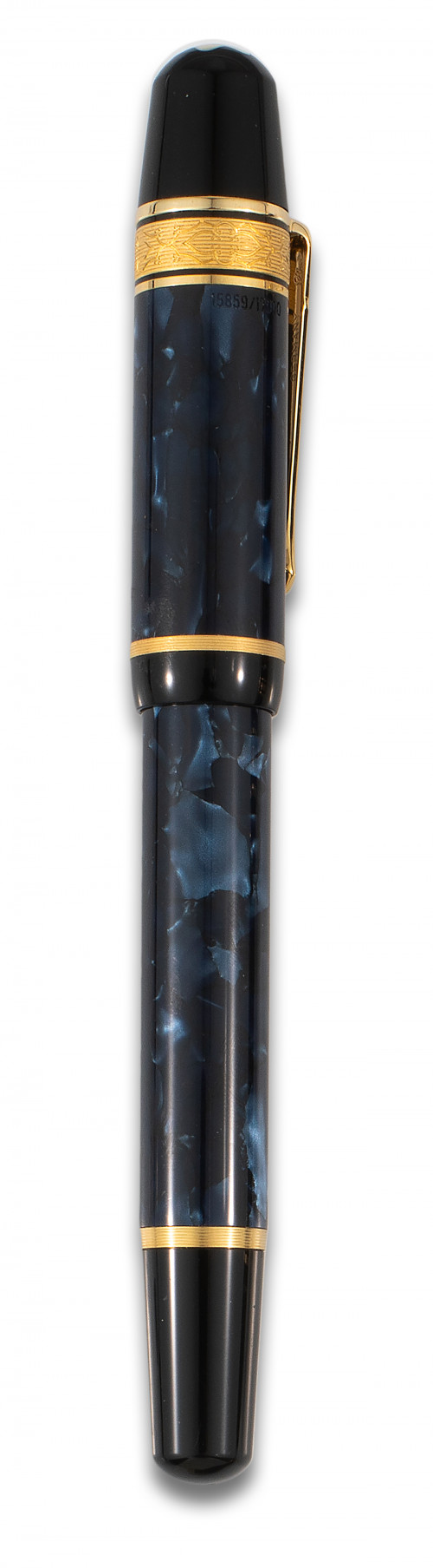 6. PLUMA MONTBLANC "EDGAR ALLAN POE" AZUL