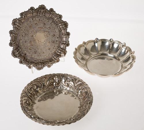 Frutero plata volutas