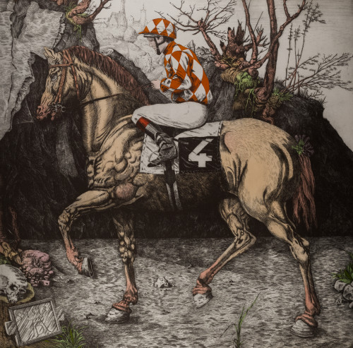 FERNANDO BELLVER, "Crónica de una carrera: Durero", Aguafue