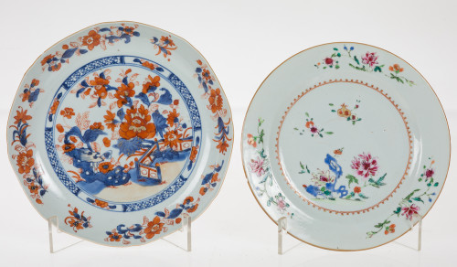 Plato cia de Indias porcelana china S.XVIII