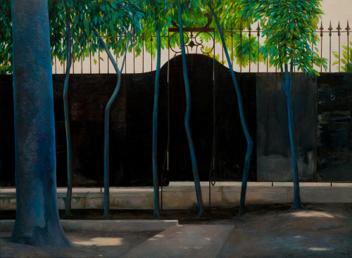 JESÚS  IBÁÑEZ, "Valla del Museo de Artes Decorativas", 2005