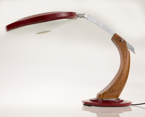 Lámpara de escritorio Fase modelo Boomerang, España, años 6