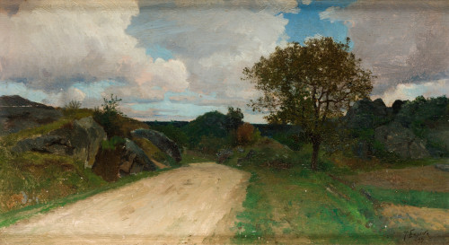 "Paisaje campestre", 1897