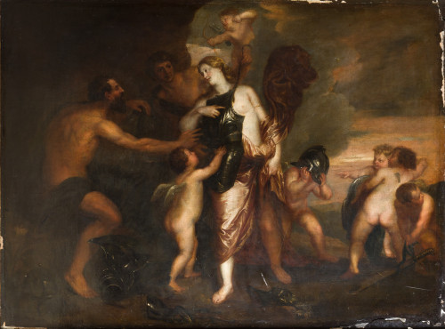 24. Copia Van Dyck 120 x 180 cm Óleo sobre lienzo