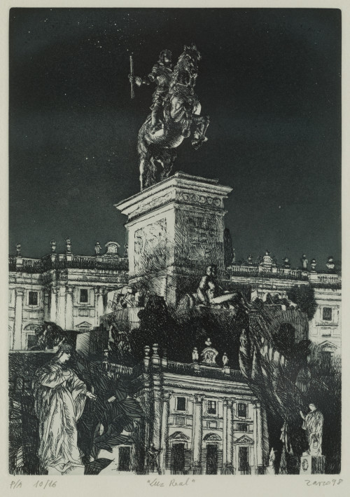 ANTONIO ZARCO, "Luz Real" , 1998, Aguatinta