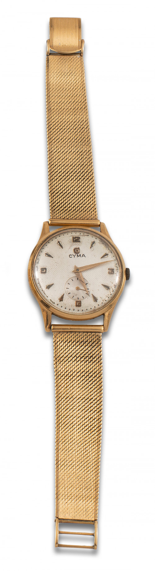 RELOJ CYMA ORO AMARILLO 18 KT