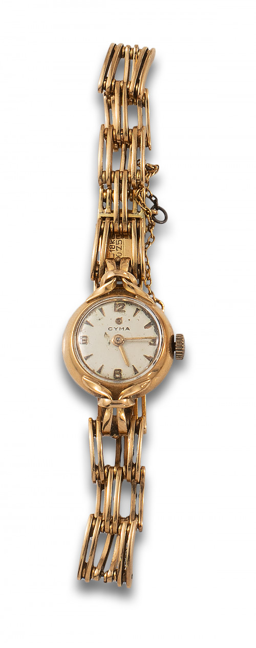 RELOJ CYMA ORO AMARILLO 18 KT.