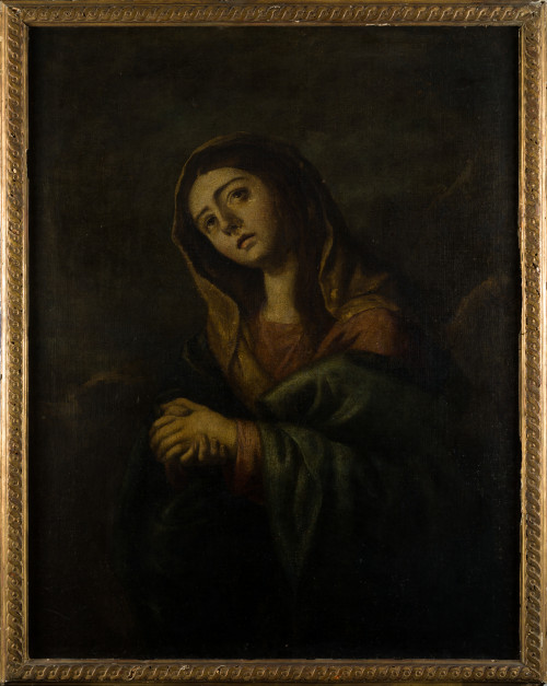 SEGUIDOR DE BARTOLOME ESTEBAN MURILLO S.XVIII, "Dolorosa", 