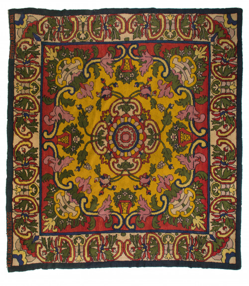 Alfombra de lana firmada Stuyck Madrid de la Real Fábrica d