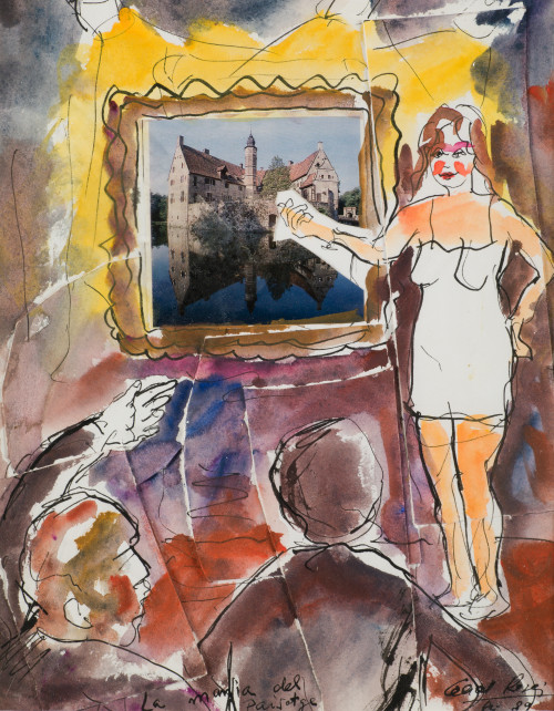 GERARD ROSÉS, "La magia del paisaje", 1989, Collage   