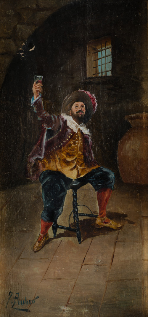 ESCUELA ESPAÑOLA, "Mosquetero"