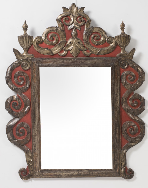 Espejo de estilo Carlos III, España, S. XIX