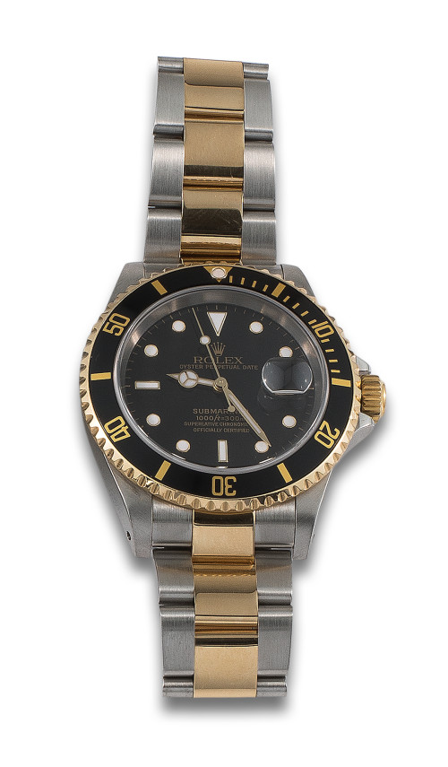 RELOJ ROLEX SUBMARINER ACERO Y ORO