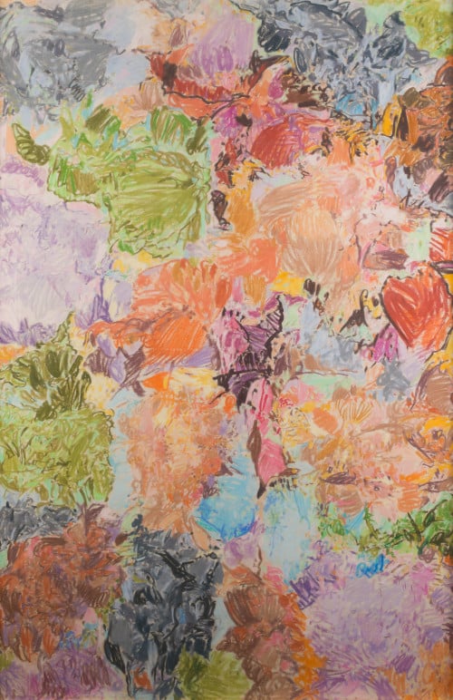 RAFAEL RUIZ BALERDI, "Sin título", 1998, Ceras sobre papel