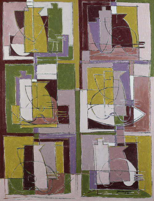 JORGE MORGAN, "Sin título", 2007, Acrílico y gel sobre lien