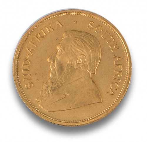 MONEDA ORO KRUGERRAND, 1 ONZA, 1977.