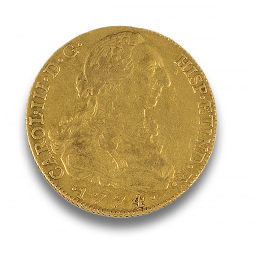 PELUCONA 8 ESCUDOS CARLOS III