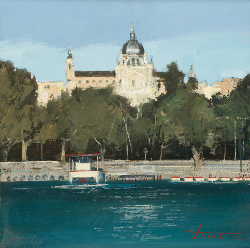 CRISTOBAL PÉREZ GARCIA "TOVAL", "La Almudena desde la Casa