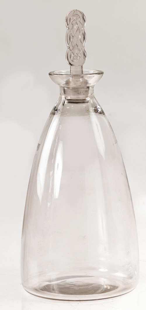 Frasca de cristal modelo Guebwiller, Lalique, S.XX
