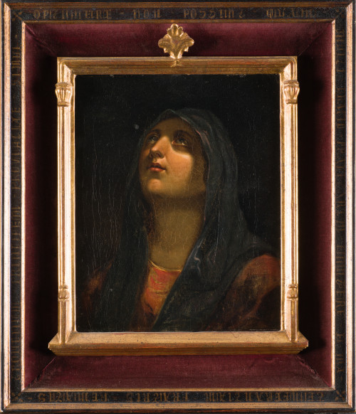 ESCUELA ITALIANA, POSIBLEMENTE BOLOÑESA, "Dolorosa", Óleo s