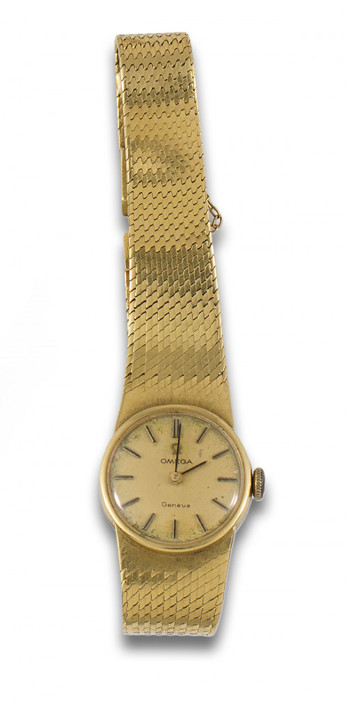 Tumba implicar malicioso RELOJ DE PULSERA OMEGA DE SEÑORA DE ORO AMARILLO