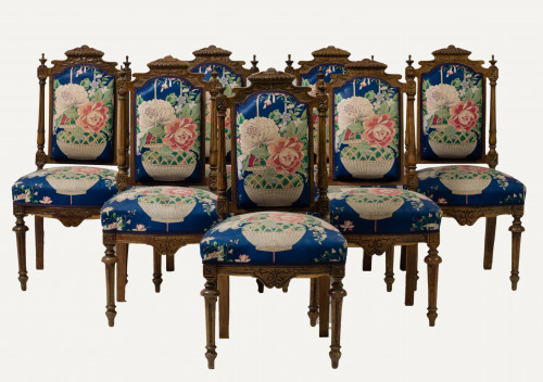 Siete sillas alfonsinas, pps. S. XX