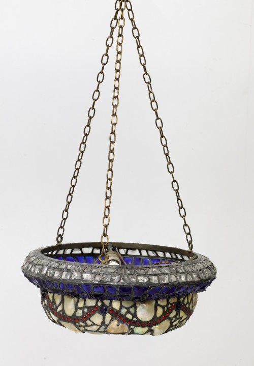 Lámpara de techo de estilo Tiffany, pps. S. XX