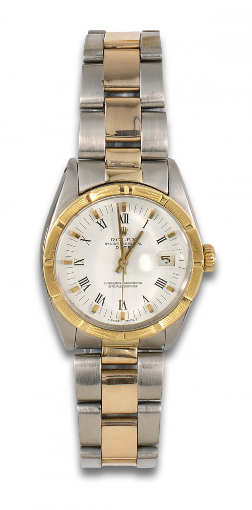 RELOJ DE PULSERA ROLEX OYSTER PERPETUAL DATE ACERO Y ORO