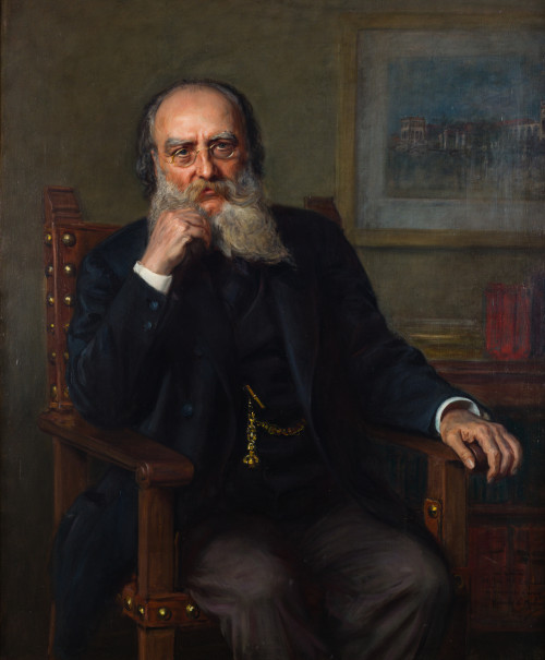 RICARDO DE  MADRAZO Y GARRETA, "Retrato del Doctor Esquerdo