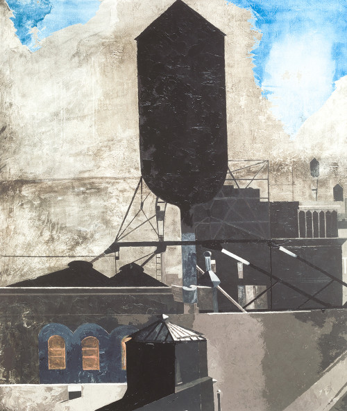 JORGE CASTILLO, "Nueva York", 2013, Fotolitografía sobre pa