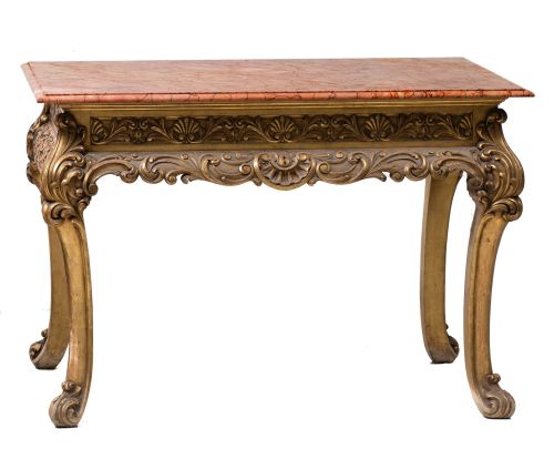 Louis XV style coffee table, mid-20th century