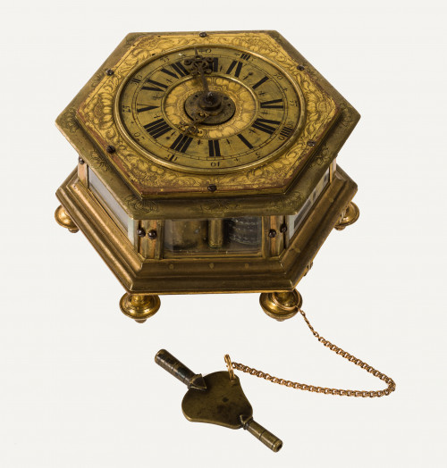 Reloj de mesa Jeremias Pfaff, Alemania, S.XVII