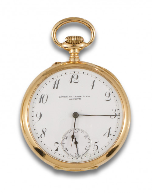 RELOJ DE BOLSILLO LEPINE PATEK PHILIPPE DE ORO AMARILLO