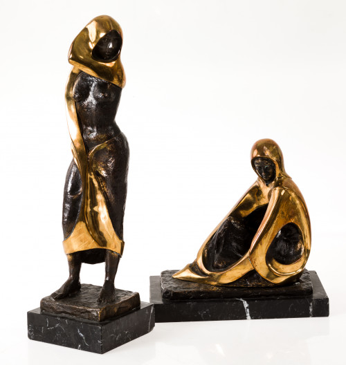  ESCUELA ESPAÑOLA, "Desnudo femenino"