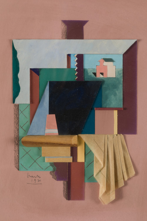 JAVIER RUIZ, "Collage", 1980