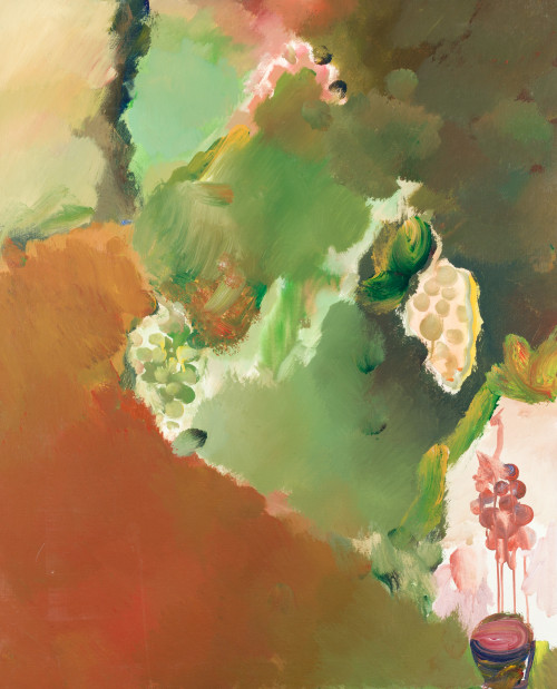 JOSEP  GUINOVART, "Bull, fermenta", Óleo sobre lienzo