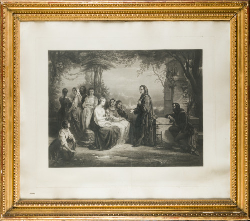 ESCUELA FRANCESA, "Escenas literarias"