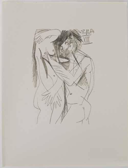 PABLO RUIZ PICASSO, "Picasso Le Gout du Bonheur", 1970, R