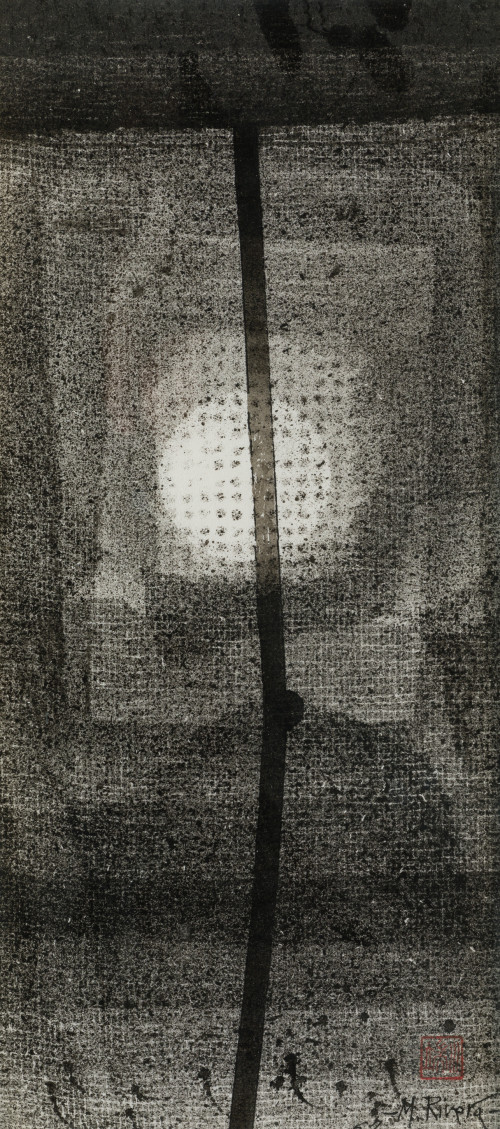 MANUEL RIVERA HERNÁNDEZ, "Sin título", 1965, Tintas sobre p