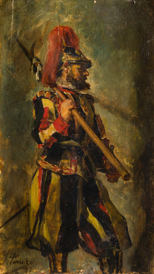 IGNACIO PINAZO CAMARLENCH, "Guardia suizo del Vaticano",  1