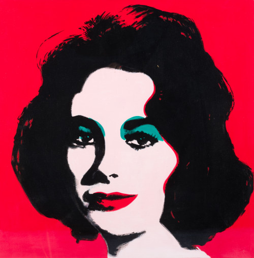 MANUEL  TERÁN, "Tributo a los Genios Warhol", 2021, Óleo so