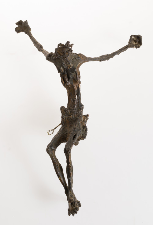 PABLO SERRANO AGUILAR, "Cristo", ca.1963-64, Bronce, fundic
