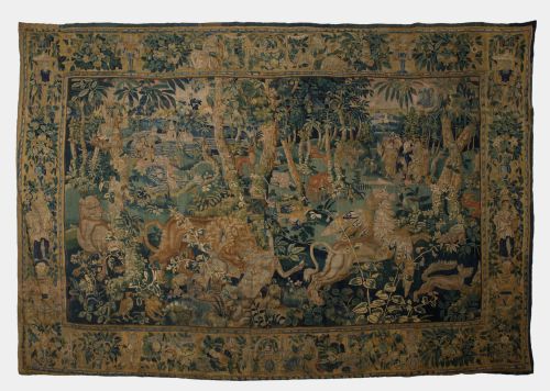 Tapiz verdure, posiblemente Francia, S.XVIII