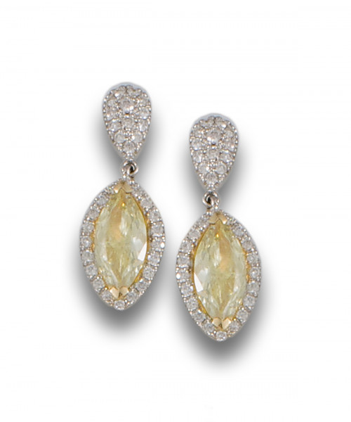 Colgante De Oro 18 Ktes Con Rubí Y Brillantes - Veroca Joyas