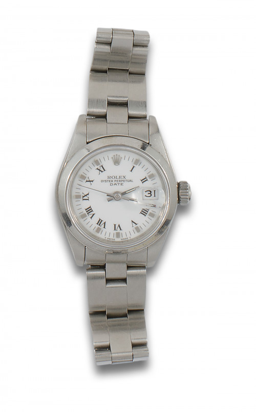 RELOJ DE PULSERA ROLEX OYSTER PERPETUAL DATE DE SEÑORA EN A