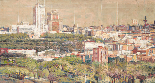 JOSÉ ANTONIO MUÑOZ BERNARDO, "Madrid, sombra y luz", 1998, 